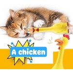Classic Screaming Chicken Series Squeaky Toy for Pet