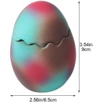 Dinosaur Egg Shape Squeaky Sound Chew Toy