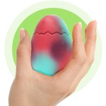 Dinosaur Egg Shape Squeaky Sound Chew Toy