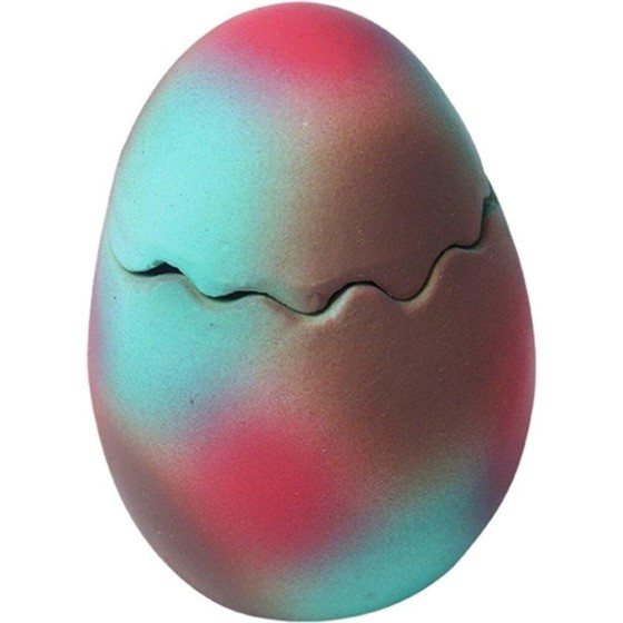 Dinosaur Egg Shape Squeaky Sound Chew Toy