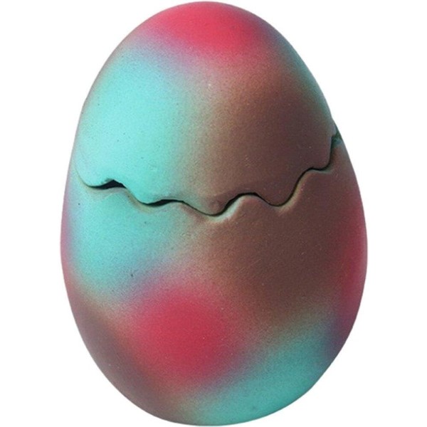 Dinosaur Egg Shape Squeaky Sound Chew Toy